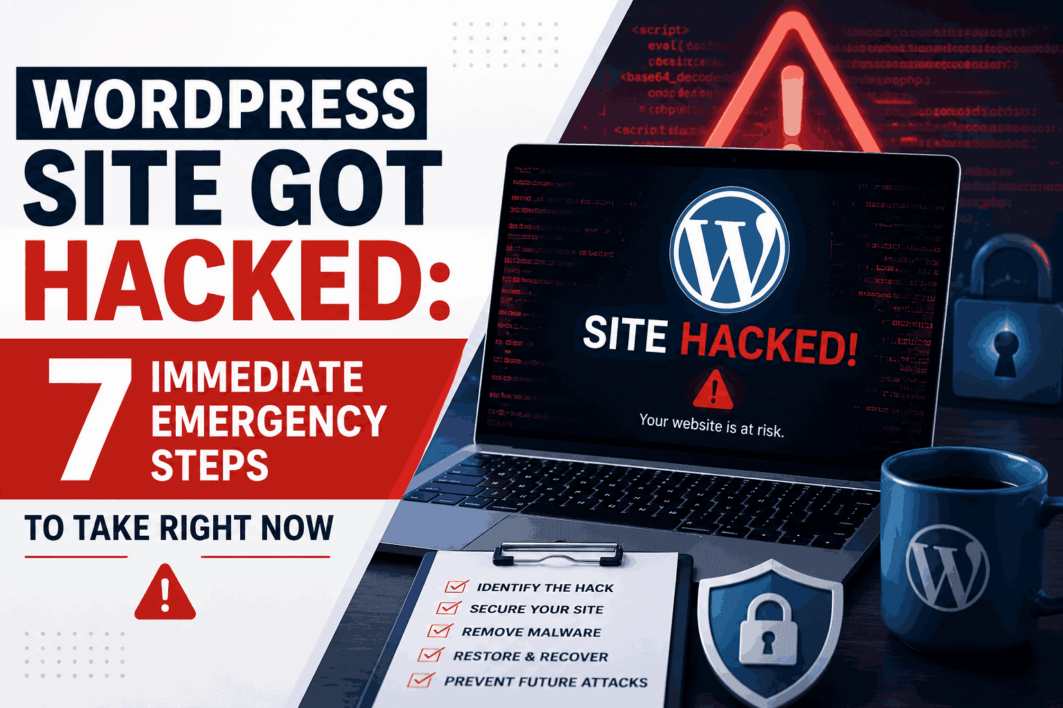 Emergency checklist to clean an infected WordPress site