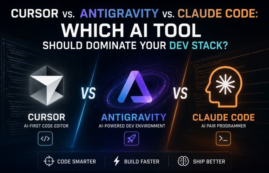 Cursor vs. Antigravity vs. Claude Code
